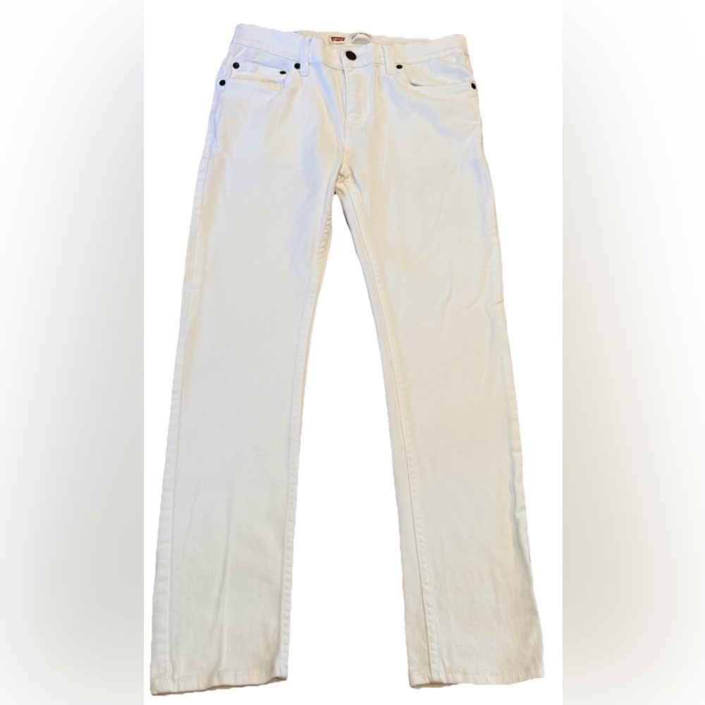 Levi’s 510 Skinny Jeans White Stretch Denim 5-Pocket W29 L29